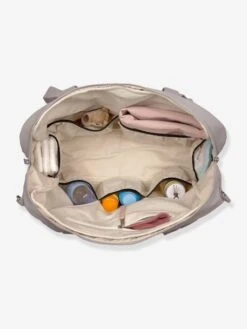 Sac à Langer Green Label LÄSSIG Coton Essential Taupe - Lassig -Vertbaudet Soldes Magasin sac a langer green label lassig coton essential 3