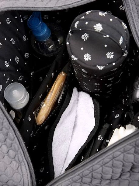 Sac à Langer Journée Multipoches Vertbaudet Gris Foncé - Vertbaudet 5 Sac à Langer Journée Multipoches Vertbaudet Gris Foncé - Vertbaudet – Image 5