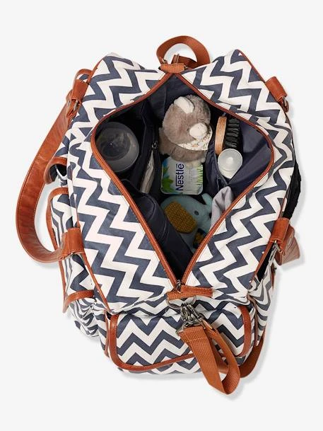Sac à Langer Journée Multipoches Vertbaudet Imprimé Chevrons - Vertbaudet 6 Sac à Langer Journée Multipoches Vertbaudet Imprimé Chevrons - Vertbaudet – Image 6