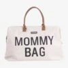 Sac à Langer Mommy Bag Large CHILDHOME Noir Or - Childhome