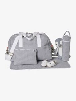 Sac à Langer Summer Ivoire Rayé - Vertbaudet -Vertbaudet Soldes Magasin sac a langer summer 3