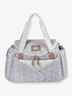 Sac à Langer Sydney II BEABA Gris Imprimé - Beaba -Vertbaudet Soldes Magasin sac a langer sydney ii beaba 4