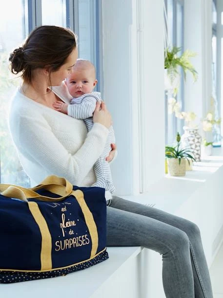 Sac à Langer Week-end MALAGA Sauge - Vertbaudet 2 Sac à Langer Week-end MALAGA Sauge - Vertbaudet – Image 2