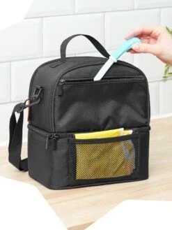 Sac Isotherme Pick & Go BADABULLE Noir - Badabulle -Vertbaudet Soldes Magasin sac isotherme pick go badabulle 2