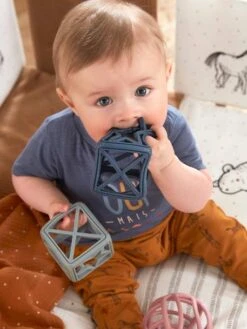 Set De 2 Cubes En Silicone Bleu - Vertbaudet -Vertbaudet Soldes Magasin set de 2 cubes en silicone 1