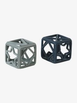 Set De 2 Cubes En Silicone Bleu - Vertbaudet -Vertbaudet Soldes Magasin set de 2 cubes en silicone 3