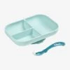 Set Vaisselle 2 Pièces Silicone BEABA Gris Clair - Beaba