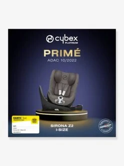 Siège-auto CYBEX Platinum Sirona Z2 I-Size 45 à 105 Cm, équivalence Groupe 0+/1 Gris (soho Grey) - Cybex -Vertbaudet Soldes Magasin siege auto cybex platinum sirona z2 i size 45 a 105 cm equivalence groupe 01 2