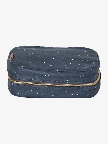 Snack Box En Coton Enduit Noisette Pois - Vertbaudet 1 Snack Box En Coton Enduit Noisette Pois - Vertbaudet