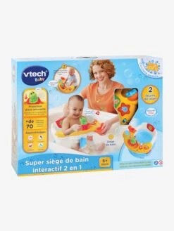 Super Siège De Bain Interactif 2 En 1 VTECH Multicolore - Toutes Les Marques -Vertbaudet Soldes Magasin super siege de bain interactif 2 en 1 vtech 3