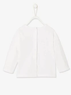 T-shirt à Message Bébé Manches Longues Caramel - Vertbaudet -Vertbaudet Soldes Magasin t shirt a message bebe manches longues 5