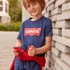 T-shirt Batwing Bébé LEVI'S Marine - Levis