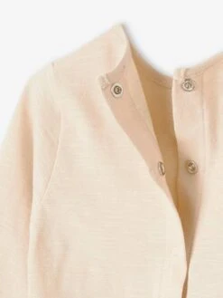 T-shirt Bébé En Jersey Flammé Beige Clair - Vertbaudet -Vertbaudet Soldes Magasin t shirt bebe en jersey flamme 2