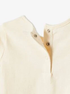 T-shirt Bébé Fille Poche Coeur Et Fraises BASICS Rose Pâle - Vertbaudet -Vertbaudet Soldes Magasin t shirt bebe fille poche coeur et fraises basics 2