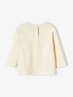 T-shirt Bébé Fille Poche Coeur Et Fraises BASICS Rose Pâle - Vertbaudet -Vertbaudet Soldes Magasin t shirt bebe fille poche coeur et fraises basics 3