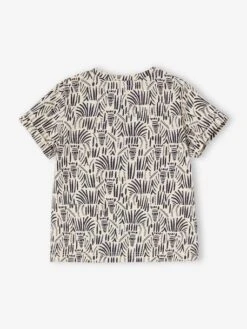 T-shirt Bébé Safari écru - Vertbaudet -Vertbaudet Soldes Magasin t shirt bebe safari 2
