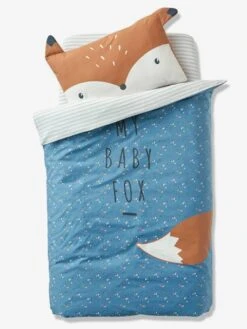 Taie D'oreiller Bébé BABY FOX Noisette - Vertbaudet -Vertbaudet Soldes Magasin taie doreiller bebe baby fox 1