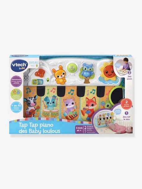 Tap Tap Piano Des Baby Loulous - VTECH Multicolore - Toutes Les Marques 2 Tap Tap Piano Des Baby Loulous - VTECH Multicolore - Toutes Les Marques – Image 2