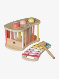 Tap Tap Xylophone 2 En 1 En Bois FSC® Multicolore - Vertbaudet -Vertbaudet Soldes Magasin tap tap xylophone 2 en 1 en bois fsc 4