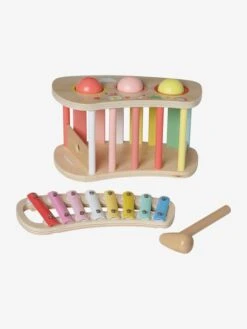 Tap Tap Xylophone 2 En 1 En Bois FSC® Multicolore - Vertbaudet -Vertbaudet Soldes Magasin tap tap xylophone 2 en 1 en bois fsc 5