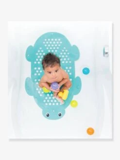Tapis De Bain Et Rangement 2 En 1 INFANTINO Bleu - Infantino -Vertbaudet Soldes Magasin tapis de bain et rangement 2 en 1 infantino 5