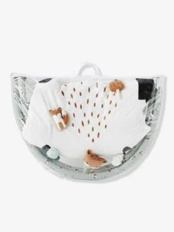 Tapis D'éveil Avec Arche Renard Vert Gris - Vertbaudet -Vertbaudet Soldes Magasin tapis deveil avec arche renard 3