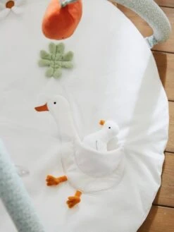 Tapis D'éveil Avec Arches En Coton Nid D'abeille LOVELY FARM Lovely Farm - Multicolore - Vertbaudet -Vertbaudet Soldes Magasin tapis deveil avec arches en coton nid dabeille lovely farm 2