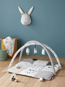 Tapis D'éveil BLACK&PLAY Blanc - Vertbaudet