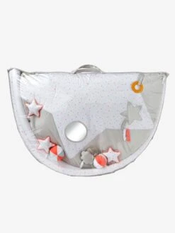 Tapis D'éveil Pluie D'étoiles Blanc Imprimé - Vertbaudet -Vertbaudet Soldes Magasin tapis deveil pluie detoiles 4