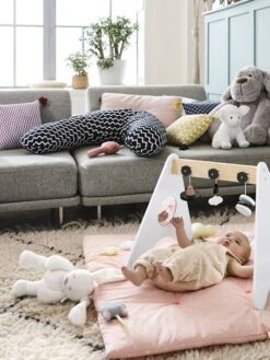 Tapis D'éveil Souple Sans Arche Sweet Fun Rose Imprimé - Vertbaudet -Vertbaudet Soldes Magasin tapis deveil souple sans arche sweet fun 2