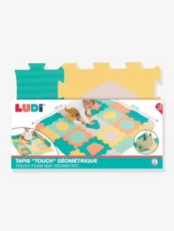 Tapis Géométrique Touch LUDI Multicolore - Ludi -Vertbaudet Soldes Magasin tapis geometrique touch ludi 2