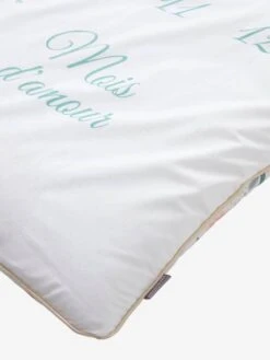 Tapis Photo Bébé EAU DE ROSE écru / Rose - Vertbaudet -Vertbaudet Soldes Magasin tapis photo bebe eau de rose 3