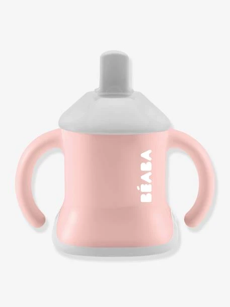 Tasse D'apprentissage BEABA 'Evoluclip' 3 En 1 Old Pink - Beaba 3 Tasse D'apprentissage BEABA 'Evoluclip' 3 En 1 Old Pink - Beaba – Image 3