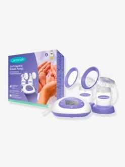 Tire-lait électrique 2 En 1 LANSINOH Transparent/lilas - Lansinoh