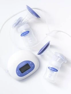 Tire-lait électrique 2 En 1 LANSINOH Transparent/lilas - Lansinoh -Vertbaudet Soldes Magasin tire lait electrique 2 en 1 lansinoh 3