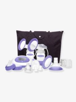 Tire-lait électrique 2 En 1 LANSINOH Transparent/lilas - Lansinoh -Vertbaudet Soldes Magasin tire lait electrique 2 en 1 lansinoh 4