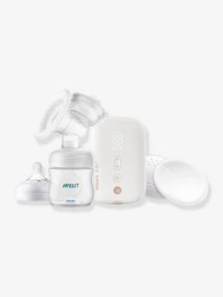 Tire-lait électrique Rechargeable Sans Fil Philips AVENT Natural SCF396/11 Transparent - Philips Avent
