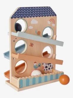 Toboggan à Balles En Bois FSC® Multicolore - Vertbaudet 8 Toboggan à Balles En Bois FSC® Multicolore - Vertbaudet -Vertbaudet Soldes Magasin toboggan a balles en bois fsc 2