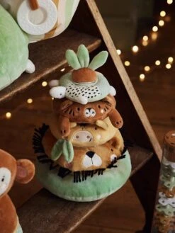 Tour à Empiler En Tissu TANZANIE Multicolore - Vertbaudet -Vertbaudet Soldes Magasin tour a empiler en tissu tanzanie 3