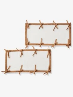 Tour De Lit Respirant Petit Nomade écru / Camel - Vertbaudet -Vertbaudet Soldes Magasin tour de lit respirant petit nomade 2