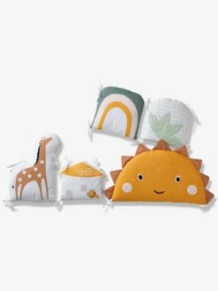 Tour De Lit / Tour De Parc Modulable TANZANIE Ivoire / Multicolore - Vertbaudet -Vertbaudet Soldes Magasin tour de lit tour de parc modulable tanzanie 4