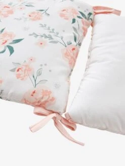 Tour De Lit/tour De Parc Modulable EAU DE ROSE écru / Rose - Vertbaudet -Vertbaudet Soldes Magasin tour de littour de parc modulable eau de rose 4