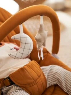 Transat Avec Arche Babydream Curry - Vertbaudet -Vertbaudet Soldes Magasin transat avec arche babydream 2