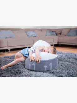 Transat Et Pouf Doomoo Nid BABYMOOV Blanc / Gris - Babymoov -Vertbaudet Soldes Magasin transat et pouf doomoo nid babymoov 5