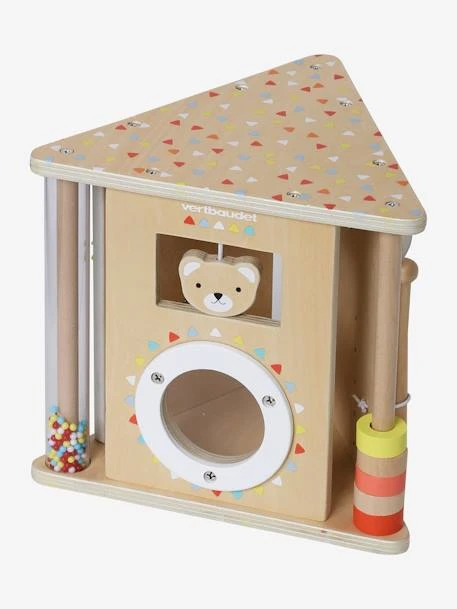 Triangle D'activités Musicales En Bois FSC® Beige - Vertbaudet 3 Triangle D'activités Musicales En Bois FSC® Beige - Vertbaudet – Image 3