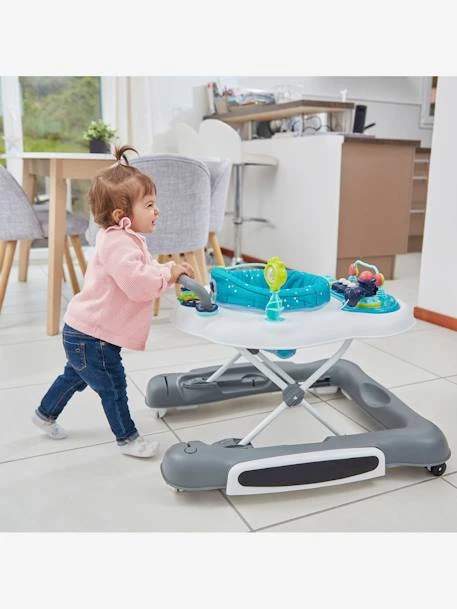 Trotteur Pousseur 5 En 1 BABYMOOV Bleu Gris - Babymoov 5 Trotteur Pousseur 5 En 1 BABYMOOV Bleu Gris - Babymoov – Image 5