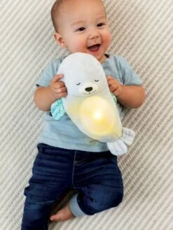 Veilleuse Bébé Otarie Douce Nuit 3 En 1 - INFANTINO Gris - Infantino -Vertbaudet Soldes Magasin veilleuse bebe otarie douce nuit 3 en 1 infantino 2