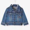Veste En Jean Bébé Garçon Drapeau Anglais Denim Stone - Vertbaudet